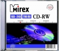 MIREX CD-RW 700Mb 16-24x ULTRA SPEED Slim 5 Pack