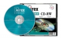 MIREX CD-RW 700Mb 4-12x HI-SPEED Slim 5