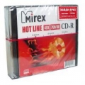MIREX Hot Line CD-R 700Mb 48x Slim 5 Pack