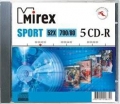 MIREX SPORT CD-R 700Mb 52x Slim 5 Pack