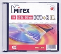 MIREX DVD+R Dual Layer 8,5 Гб 8x Slim